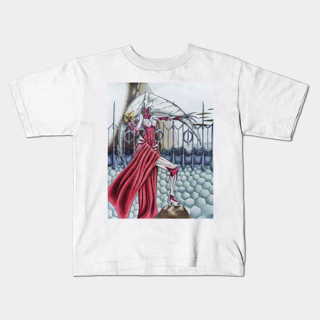 Elesh Norn Wreaking Havoc Kids T-Shirt by Kae Fae's Creative Baye